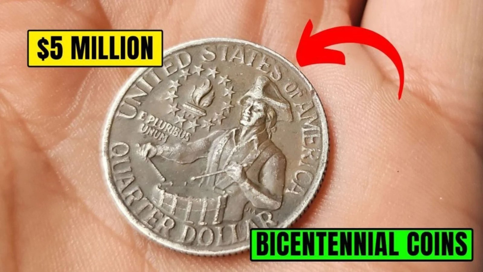 3 Rare Bicentennial Quarter Worth $5 Million