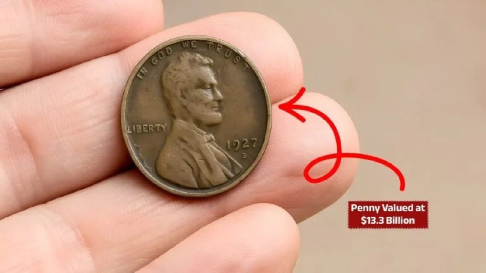 The Lincoln Wheat Penny Worth $13.3 Billion