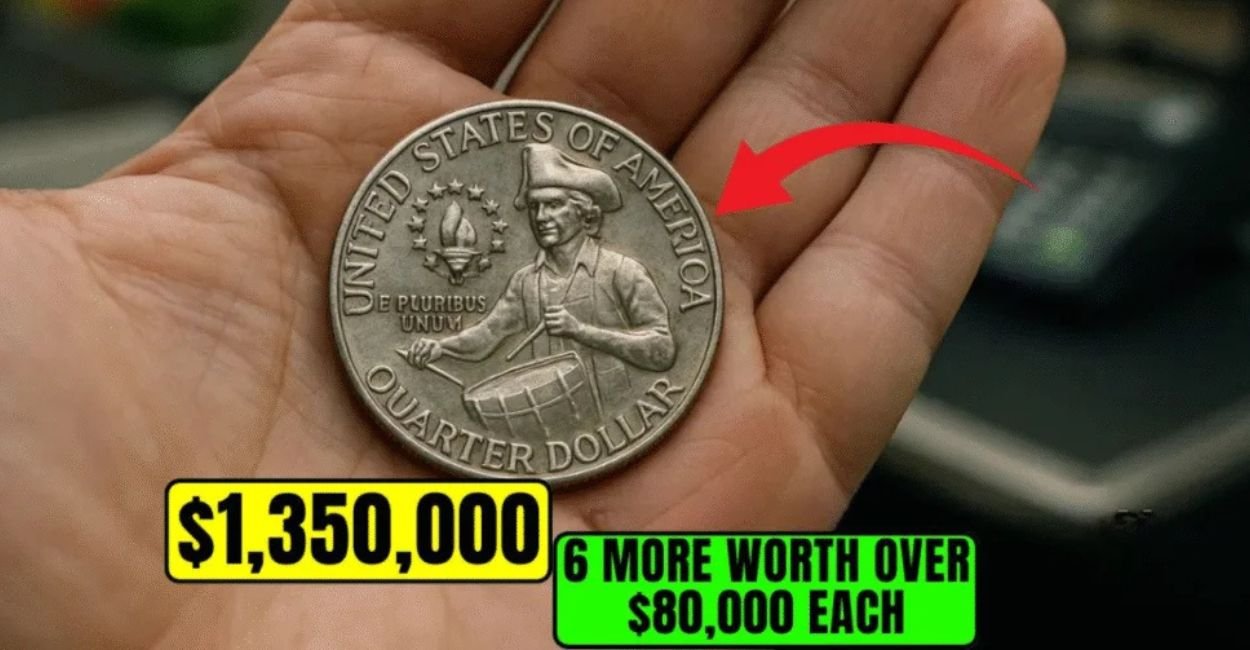 $1,350,000 Worth Bicentennial Quarter