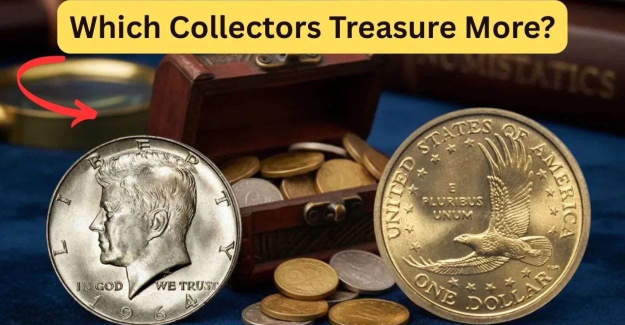 Discover Kennedy Half Dollar vs. Sacagawea