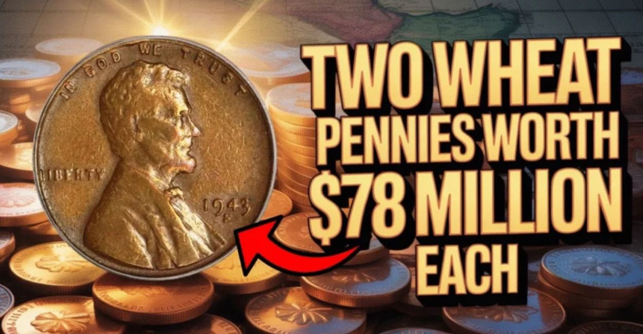 Two Wheat Pennies Worth $78 Million Each